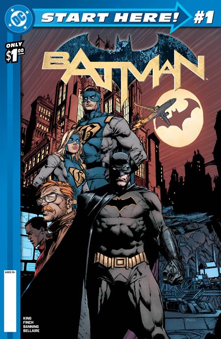 DC START HERE - BUNDLE OF 25 - BATMAN 2016 #1 REBIRTH