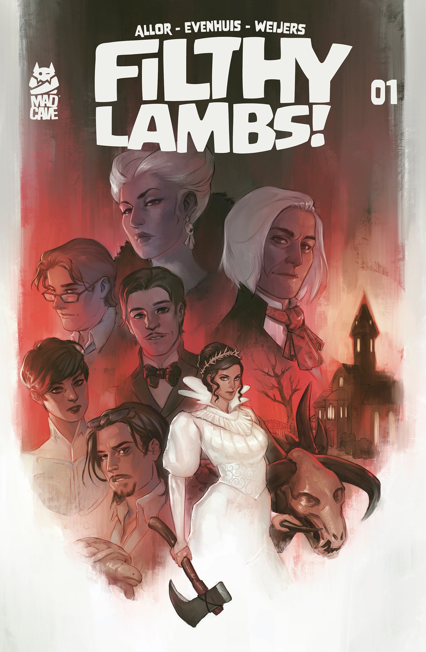 FILTHY LAMBS #1 CVR B MEGHAN HETRICK VAR (OF 5)