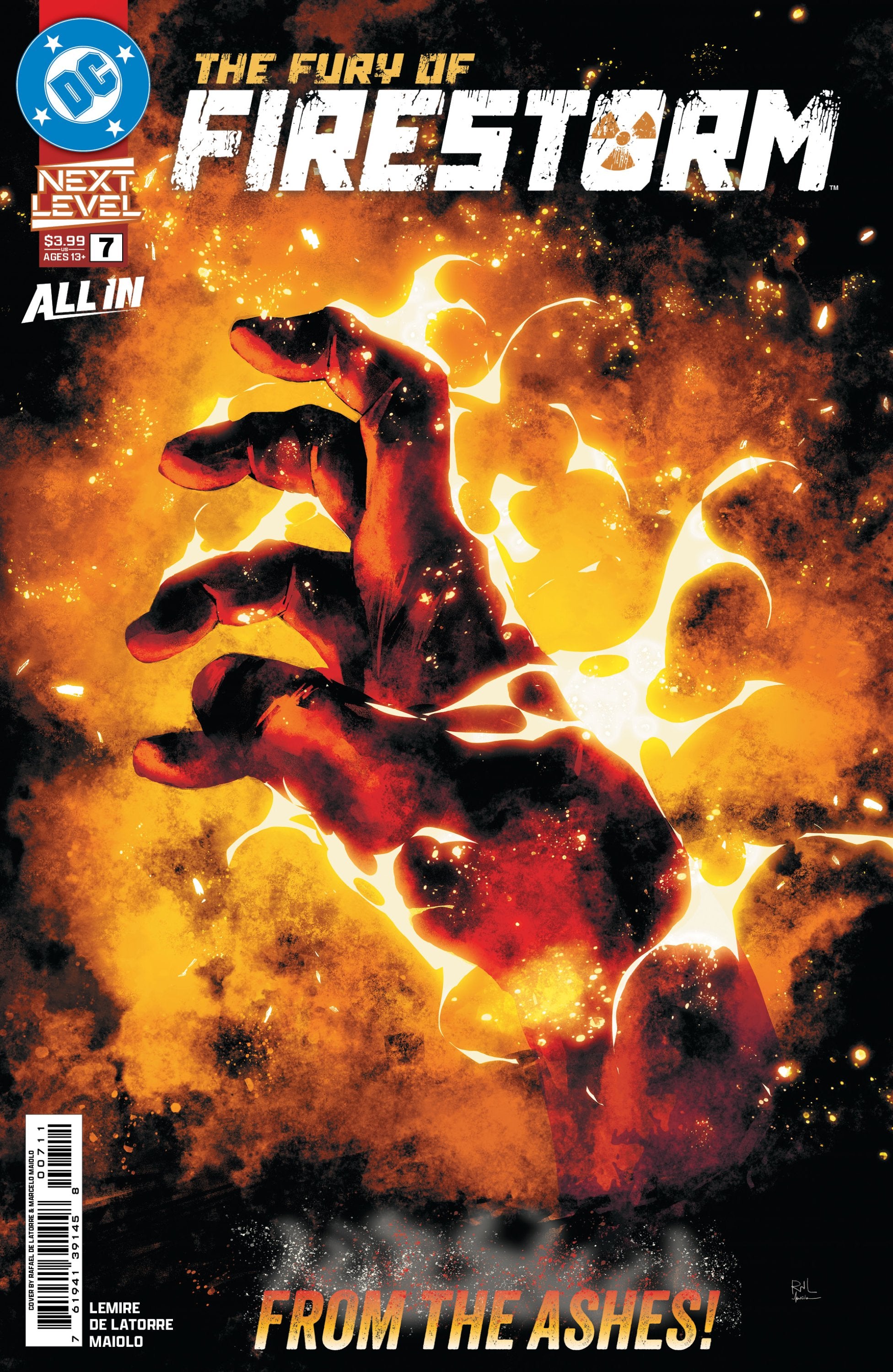 FURY OF FIRESTORM #7 CVR A RAFAEL DE LATORRE (OF 8)