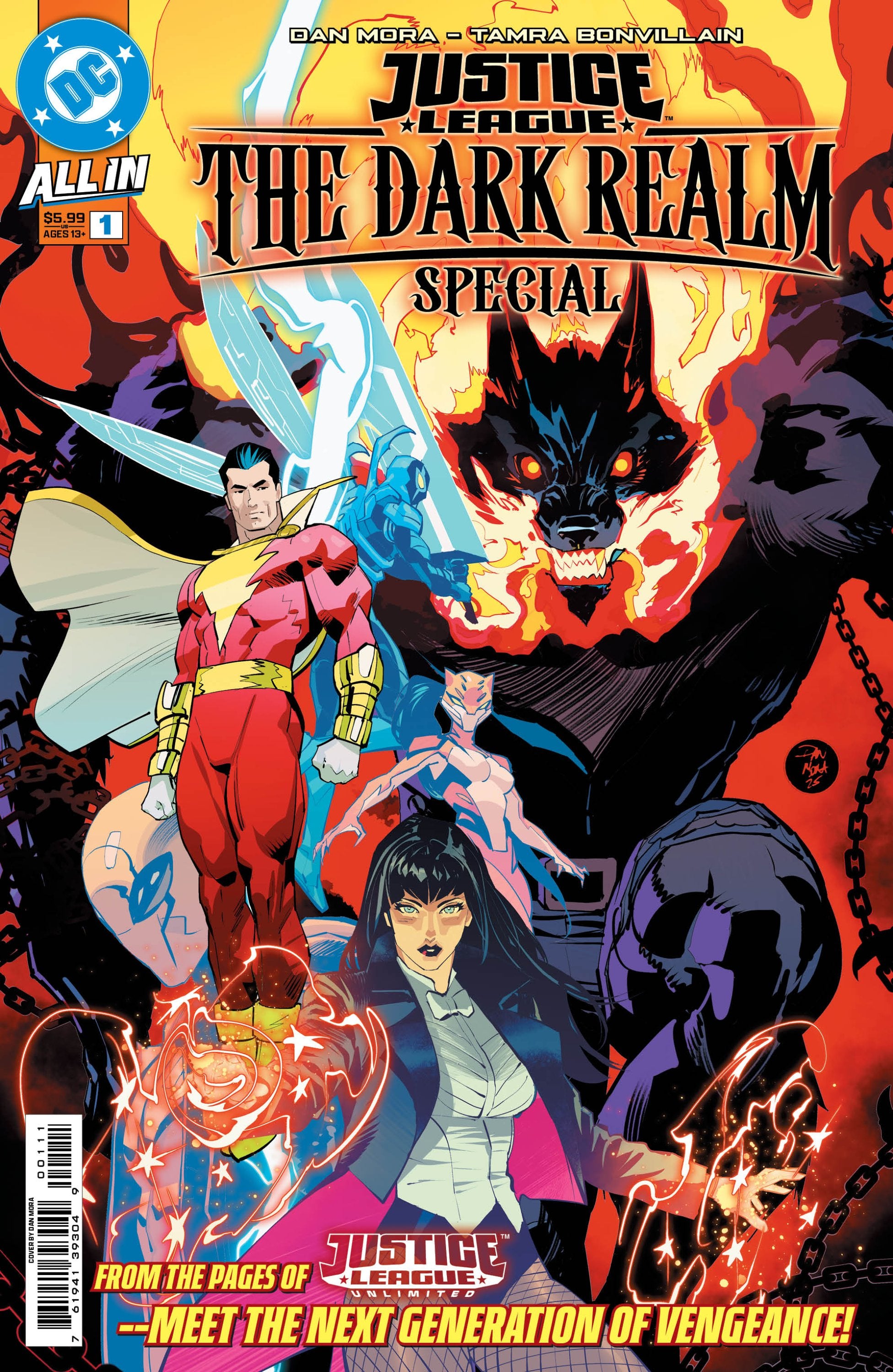 JUSTICE LEAGUE THE DARK REALM SPECIAL #1 ONE SHOT CVR A DAN MORA