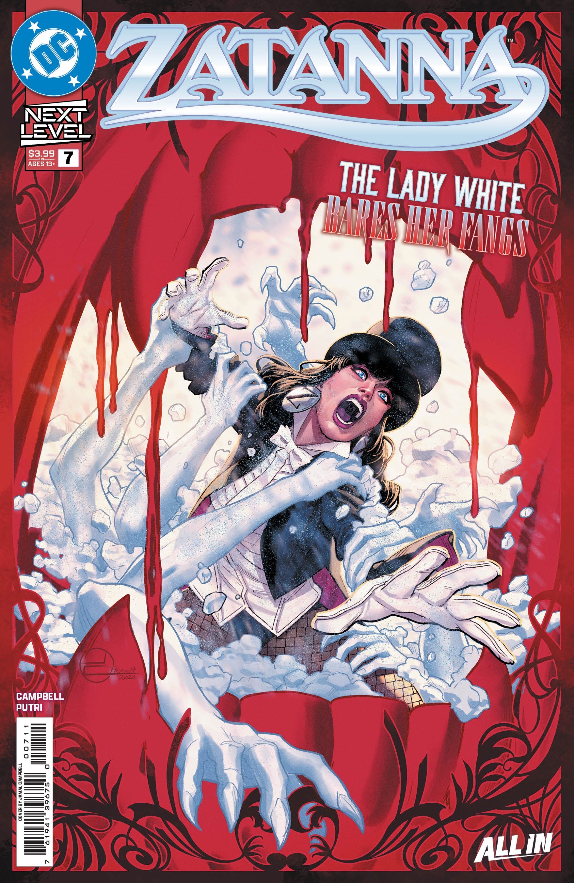ZATANNA 2026 #7 CVR A JAMAL CAMPBELL