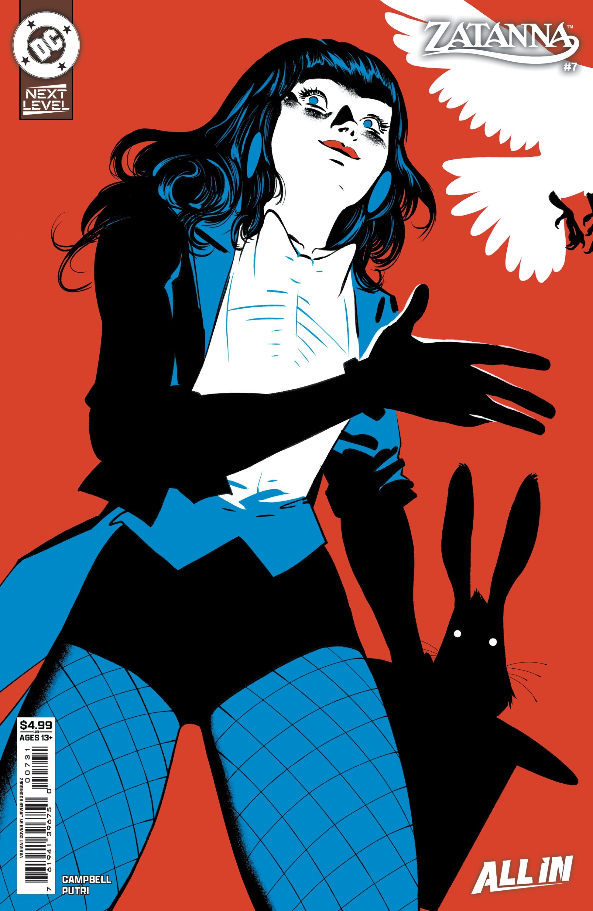 ZATANNA 2026 #7 CVR C JAVIER RODRIGUEZ CARD STOCK VAR
