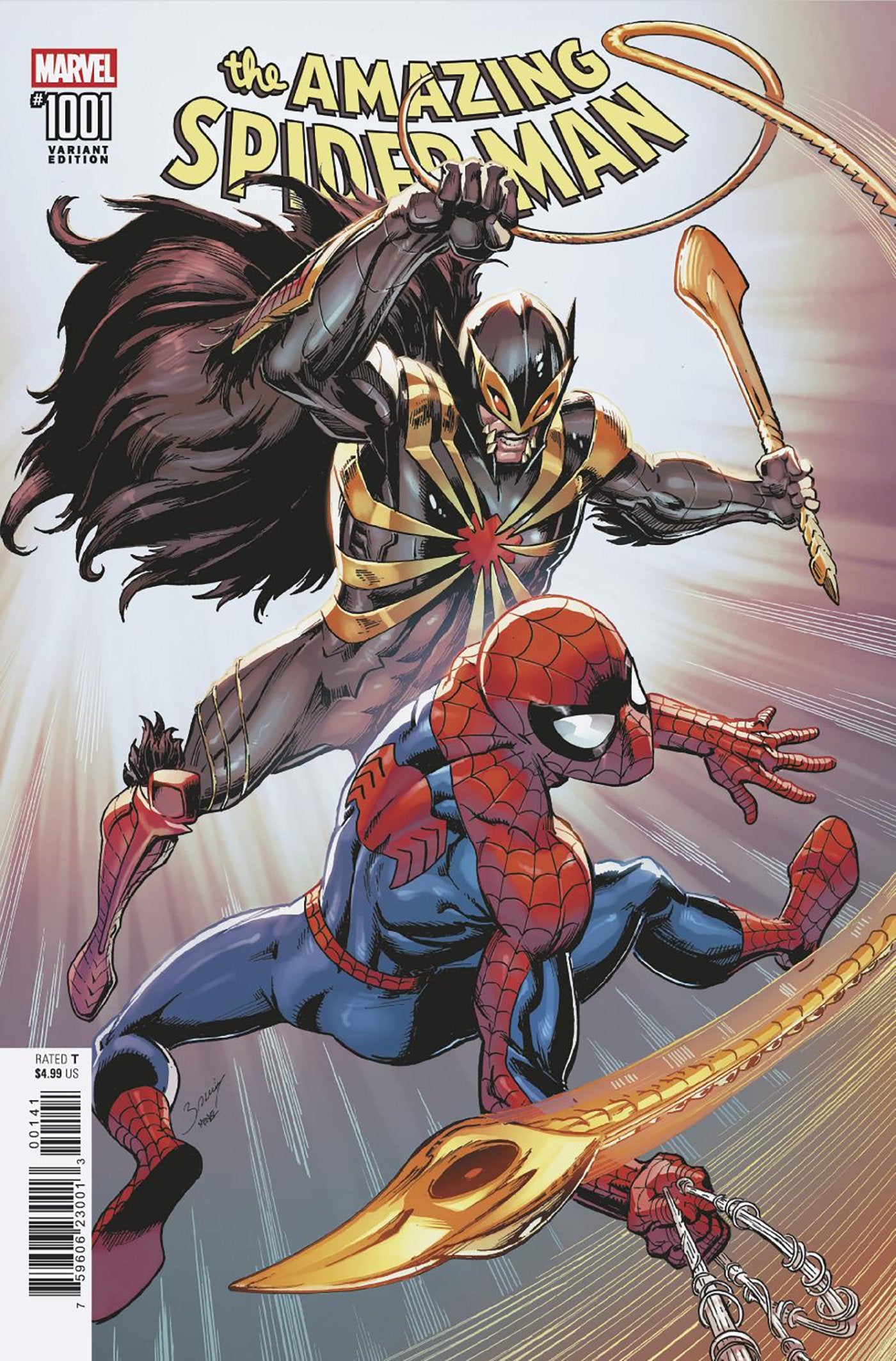 AMAZING SPIDER-MAN #1001 MARK BAGLEY VAR CVR D