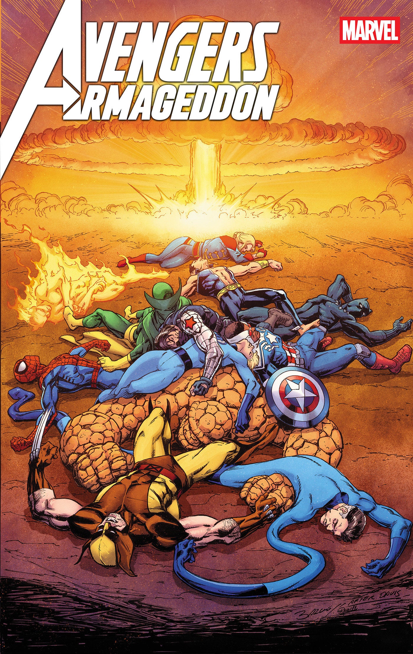 AVENGERS ARMAGEDDON #5 MARK BAGLEY VAR 1:25 INCV