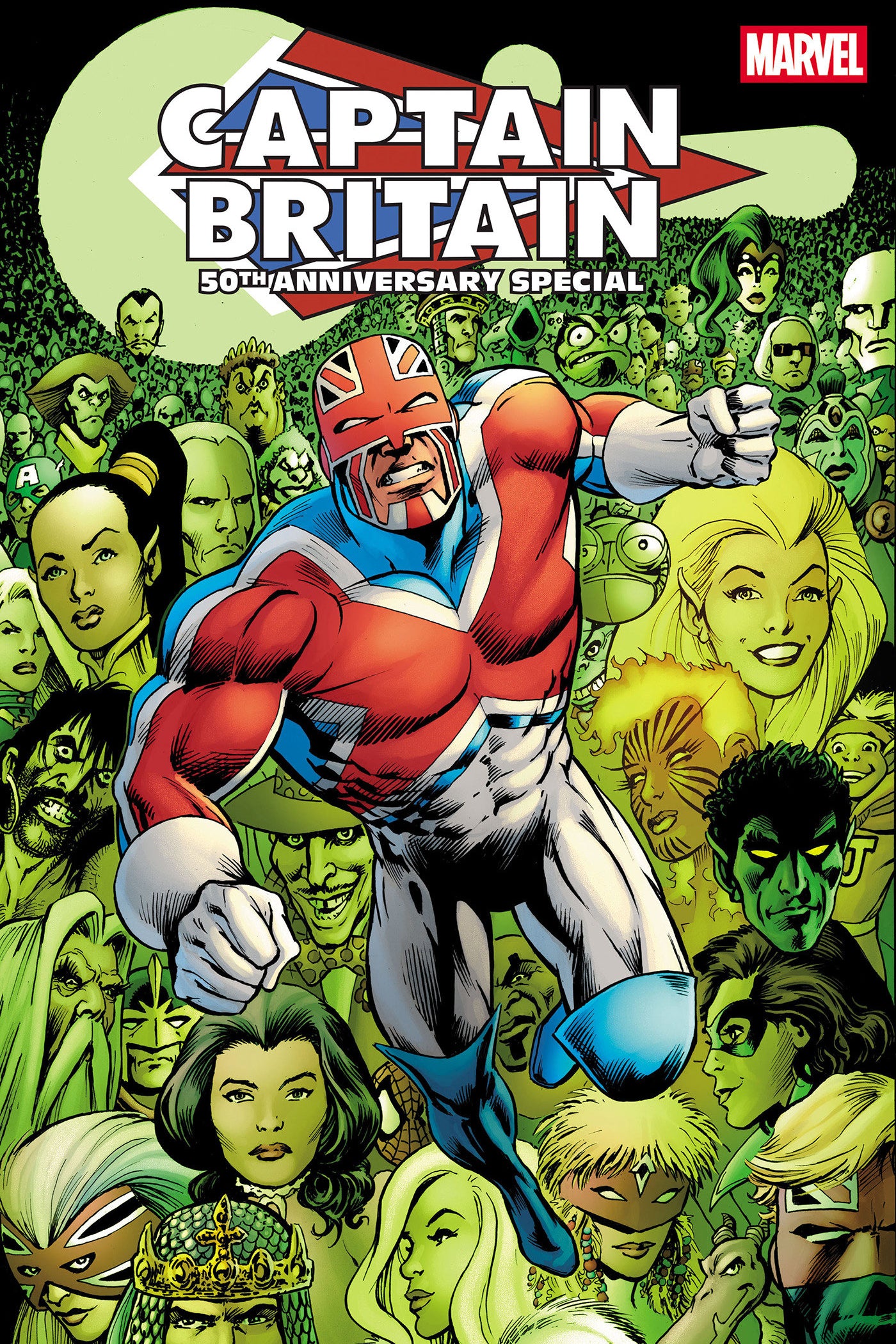 CAPTAIN BRITAIN 50TH ANNIVERSARY SPECIAL #1 CVR A
