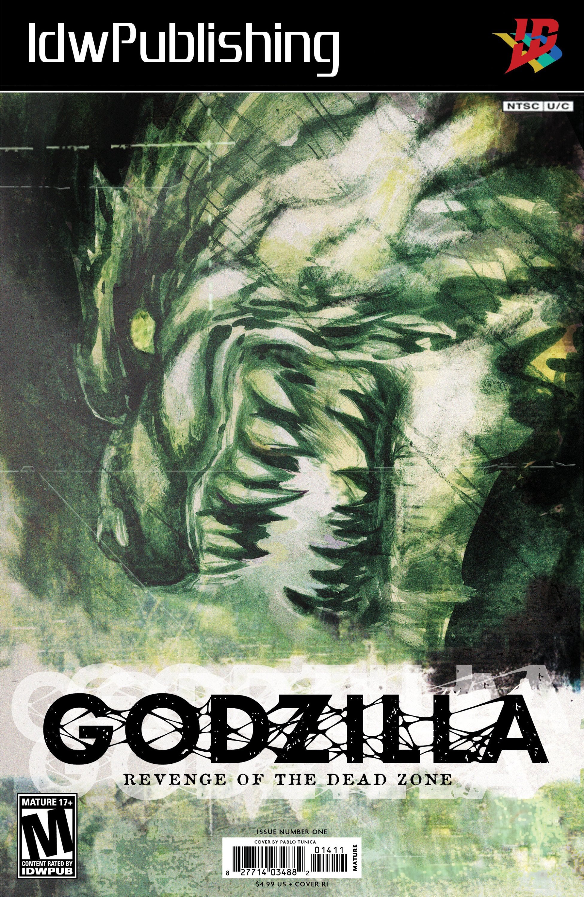 GODZILLA REVENGE OF THE DEADZONE KAI-SEI ERA #1 VAR RI 10 TUNICA VIDEOGAME HOMAGE VAR CVR E 1:10 INCV