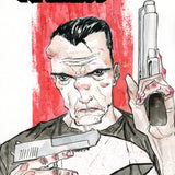PUNISHER #9 GEOFF SHAW ART STYLE VAR BG CVR C