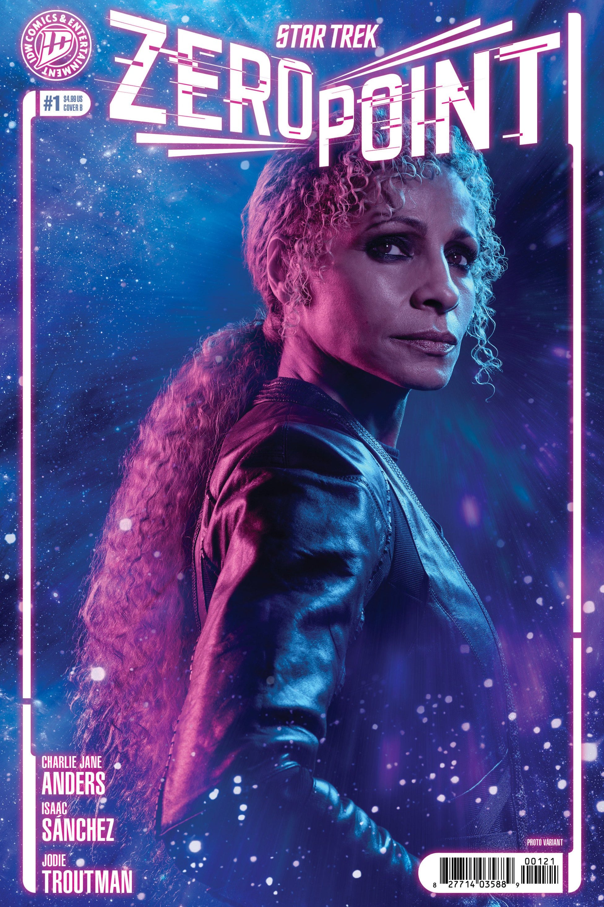 STAR TREK ZERO POINT #1 VAR B PHOTO VAR CVR B