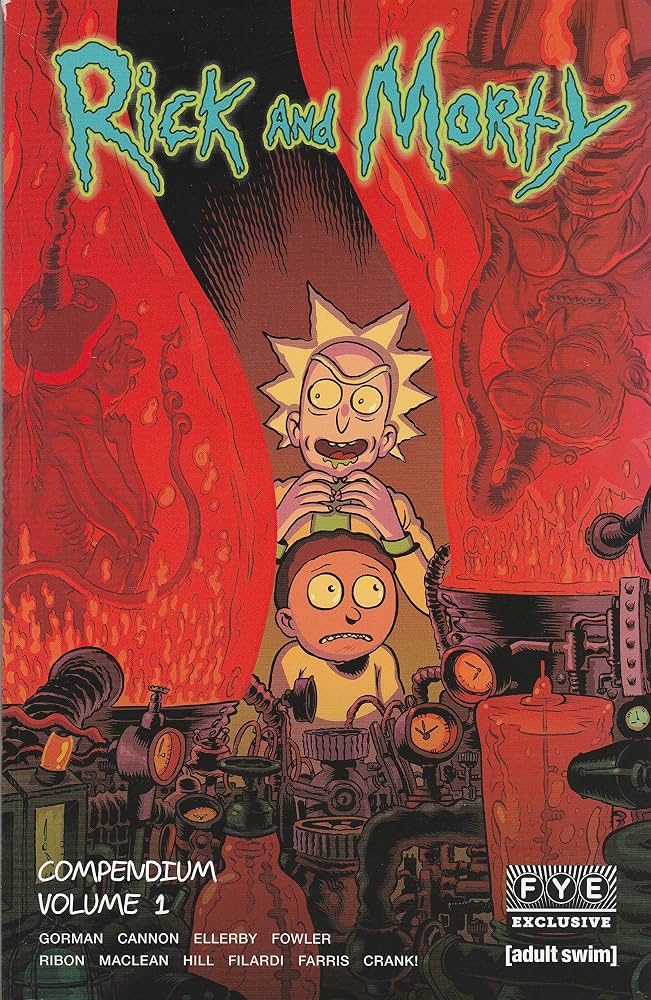 Rick and Morty Compendium FYE Exclusive