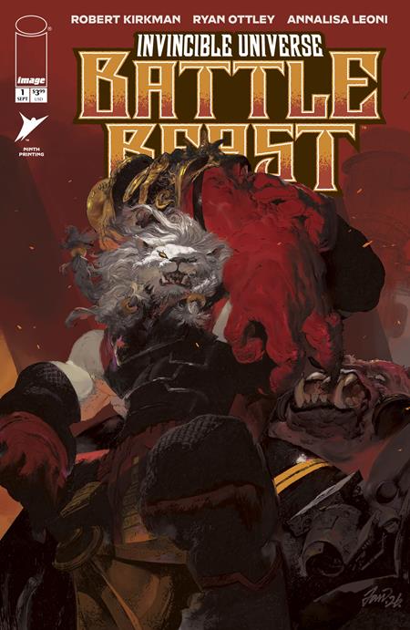 INVINCIBLE UNIVERSE BATTLE BEAST #1 9TH PTG CVR A