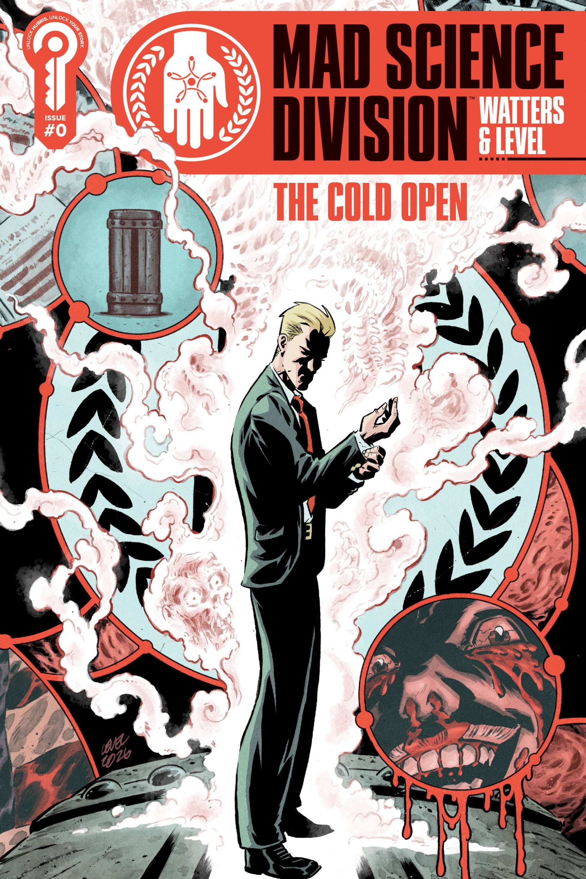 MAD SCIENCE DIVISION THE COLD OPEN COVER A BRIAN LEVEL LCSD CVR A