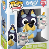 POP! Bluey Bandit with Unicorn
