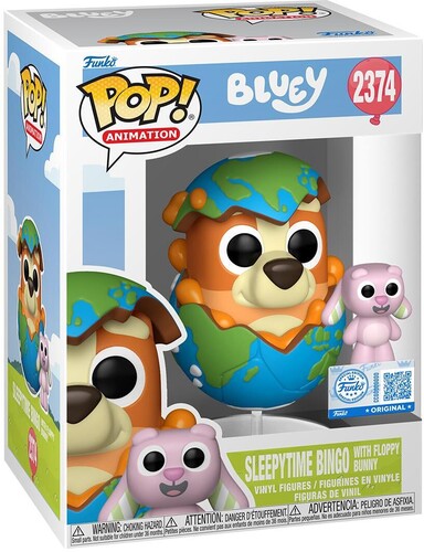 POP! Bluey Sleepy Time Bingo with Floppy Bunny