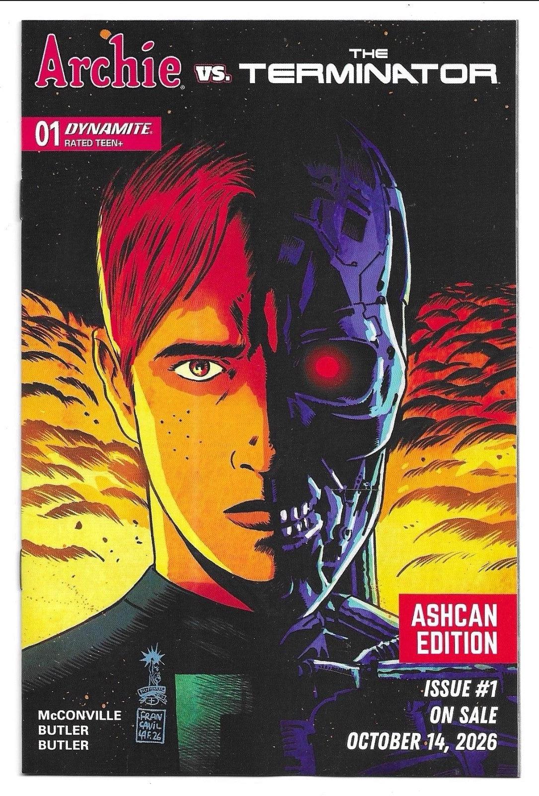 ARCHIE VS THE TERMINATOR #1 ASHCAN PROMO FREE