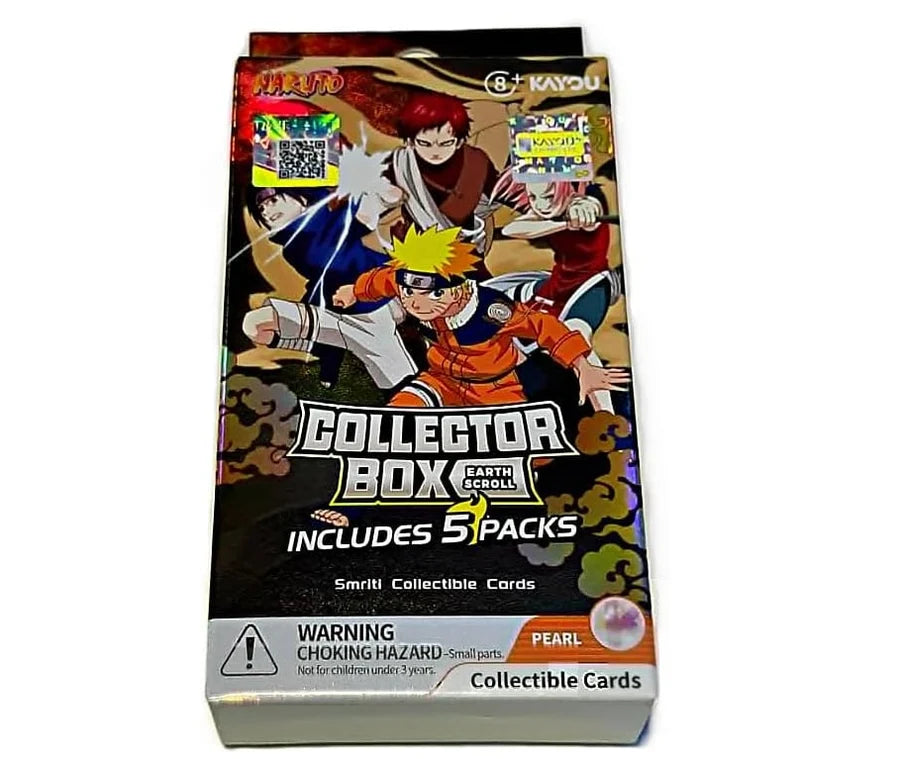 Kayou Naruto Pearl Collector Box Earth Scroll - 5 Packs