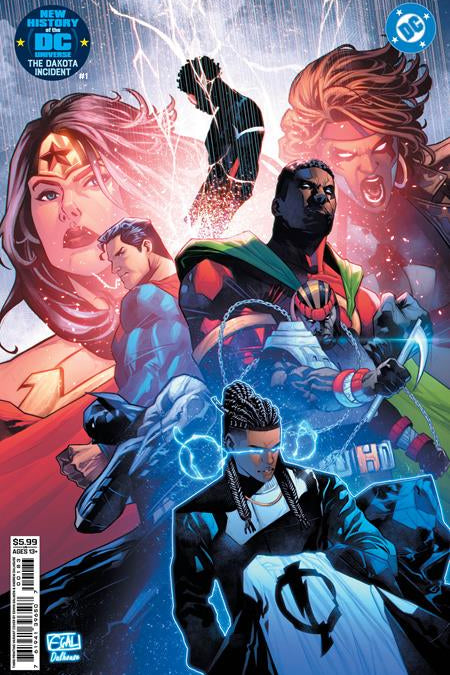 NEW HISTORY OF THE DC UNIVERSE THE DAKOTA INCIDENT #1 ONE SHOT THIRD PRINTING CVR B EDWIN GALMON VAR