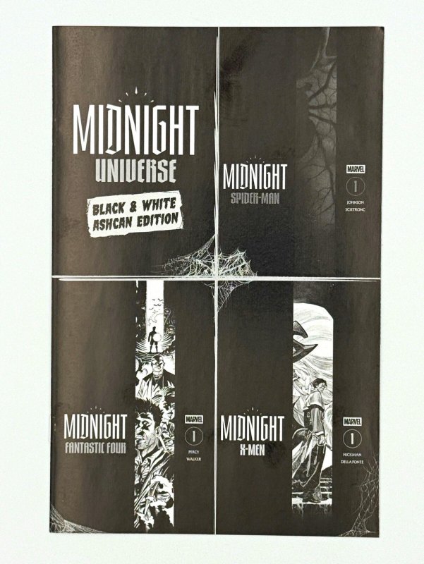 Midnight Universe Ashcan - Black & White Edition