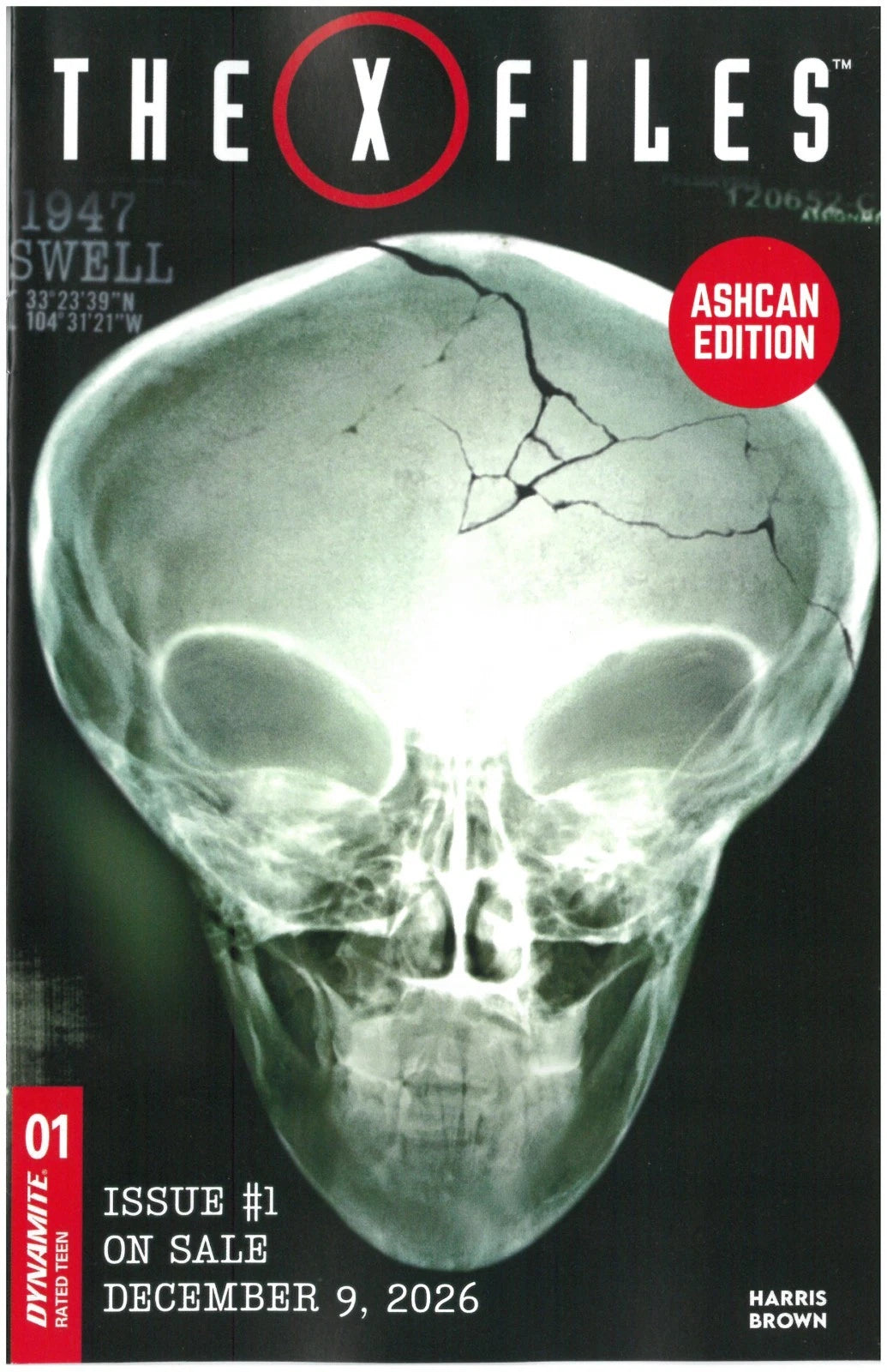 X FILES 2026 #1 ASHCAN PROMO FREE
