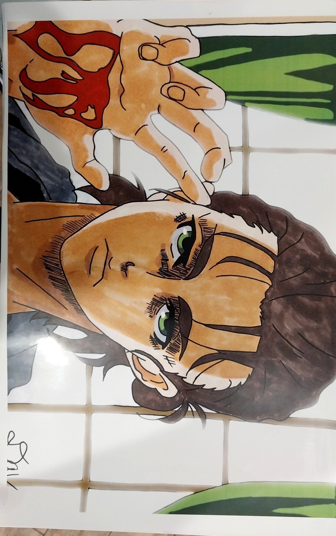 Eren Attack on Titan Print by Davin