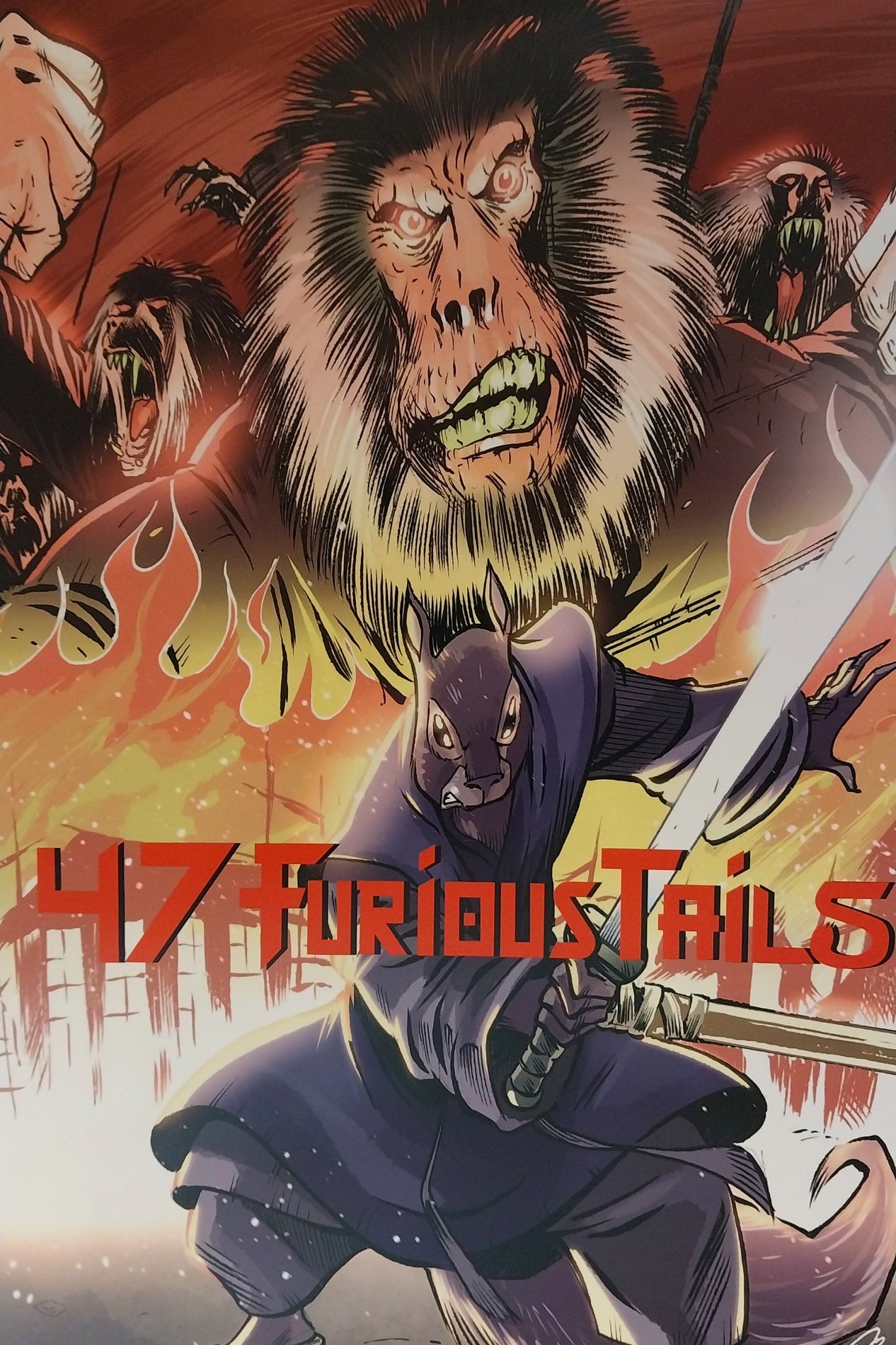 47 Furious Tails Print #2 CvrC