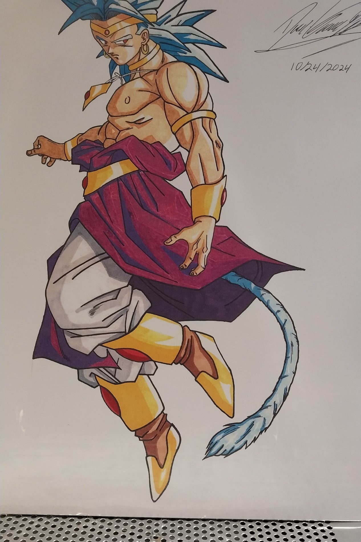 Broly Print by Dean Geanoules