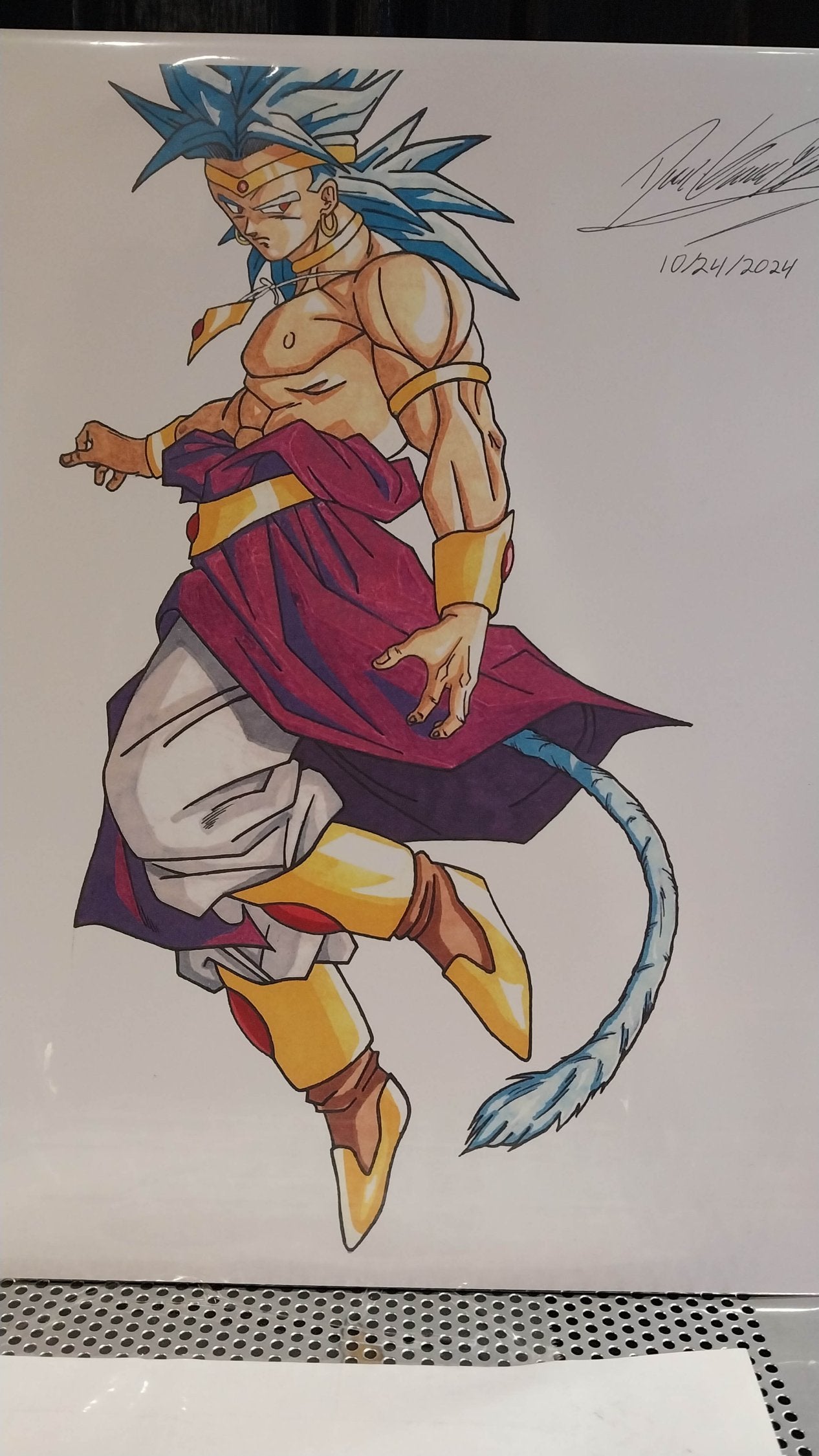 Broly Print by Dean Geanoules