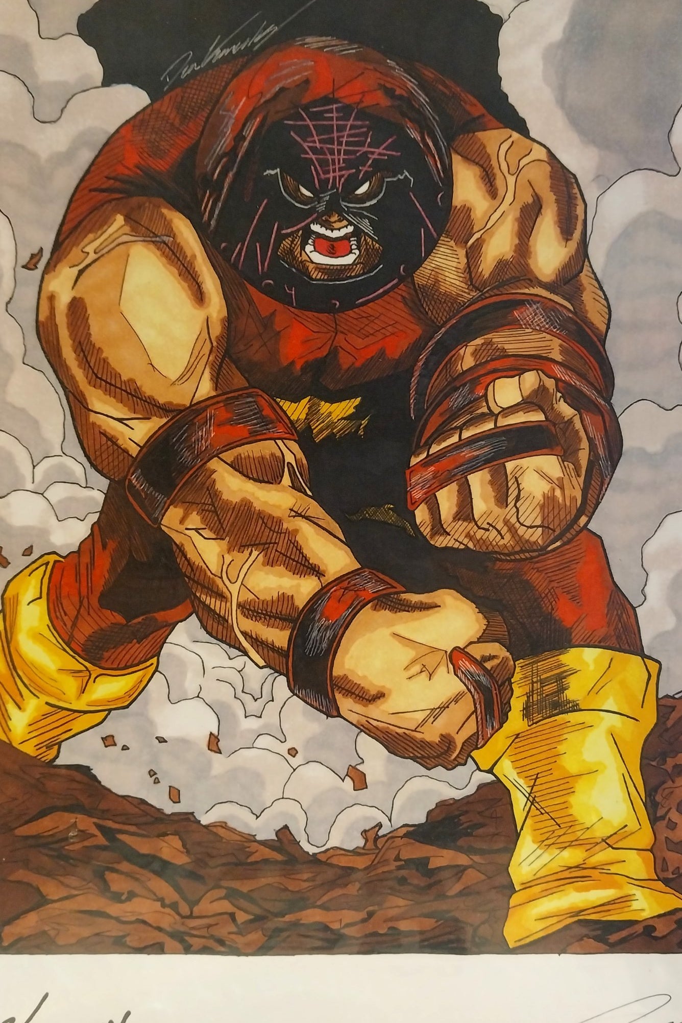 Juggernaut Print by Dean Geanoules