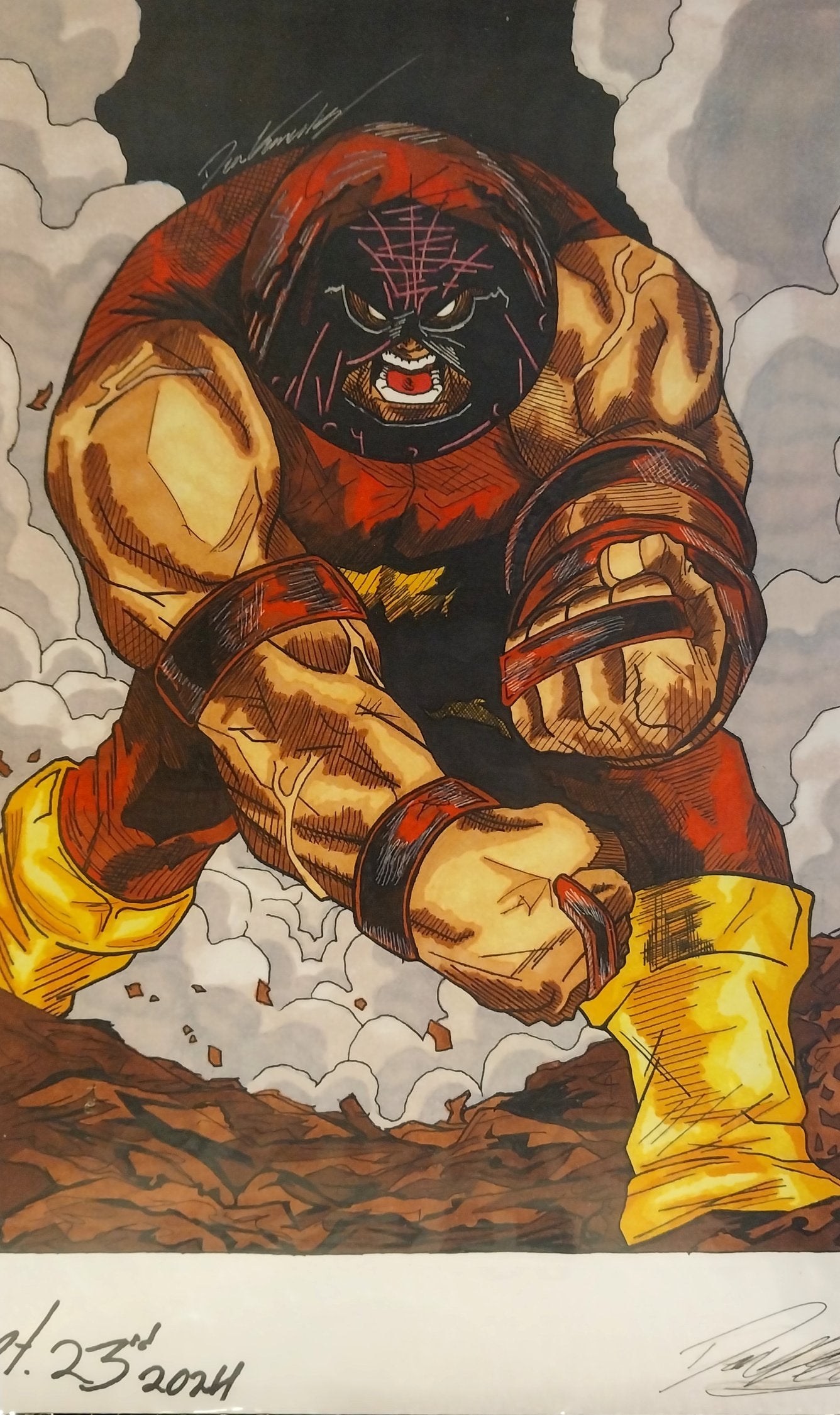 Juggernaut Print by Dean Geanoules
