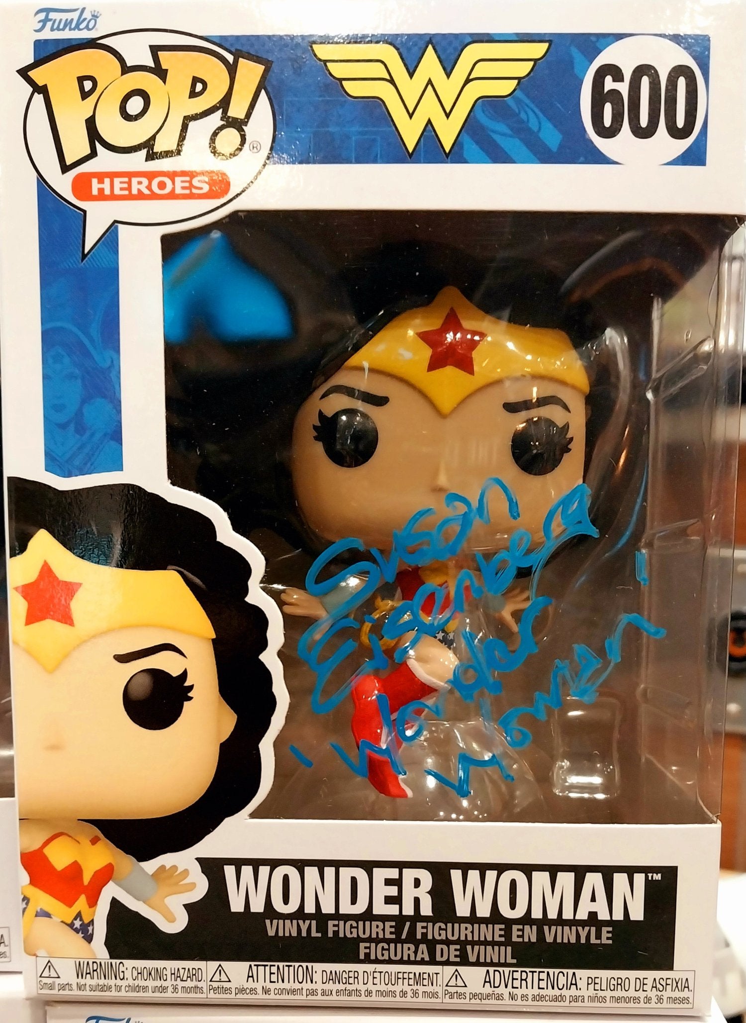Wonder Woman POP 600 - Signed By Susan Eisenberg