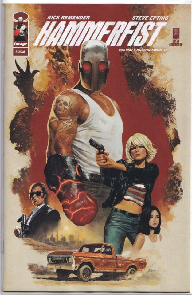 HAMMERFIST #1 ASHCAN PROMO