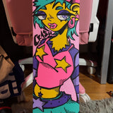 Crash Art Girl Board #1 Skateboard Deck