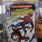 Amazing Spider-Man #361 SIGNED MARK BAGLEY CGC 9.2