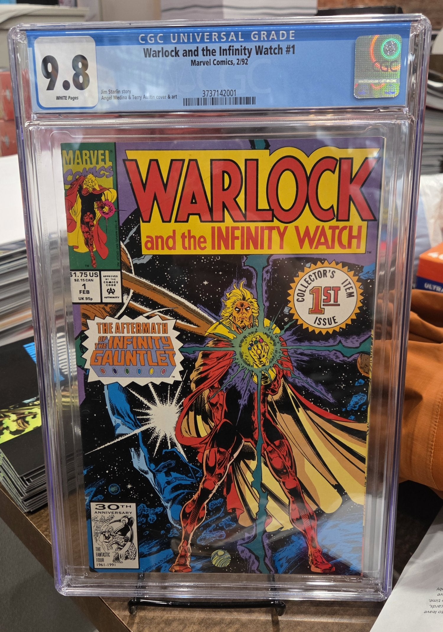 Warlock and the Infinity Watch #1 CGC 9.8