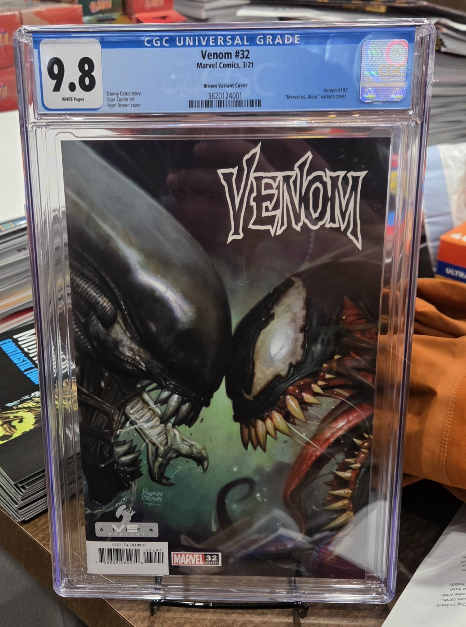 Venom #32 Brown Variant CGC 9.8