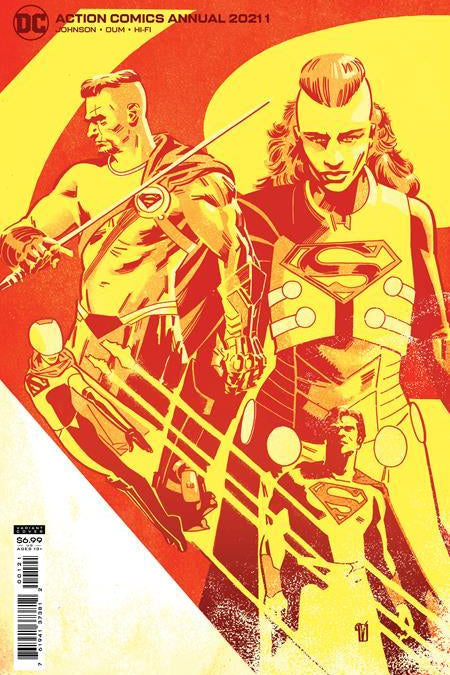 ACTION COMICS 2021 ANNUAL #1 CVR B VALENTINE DE LANDRO CARD STOCK VAR