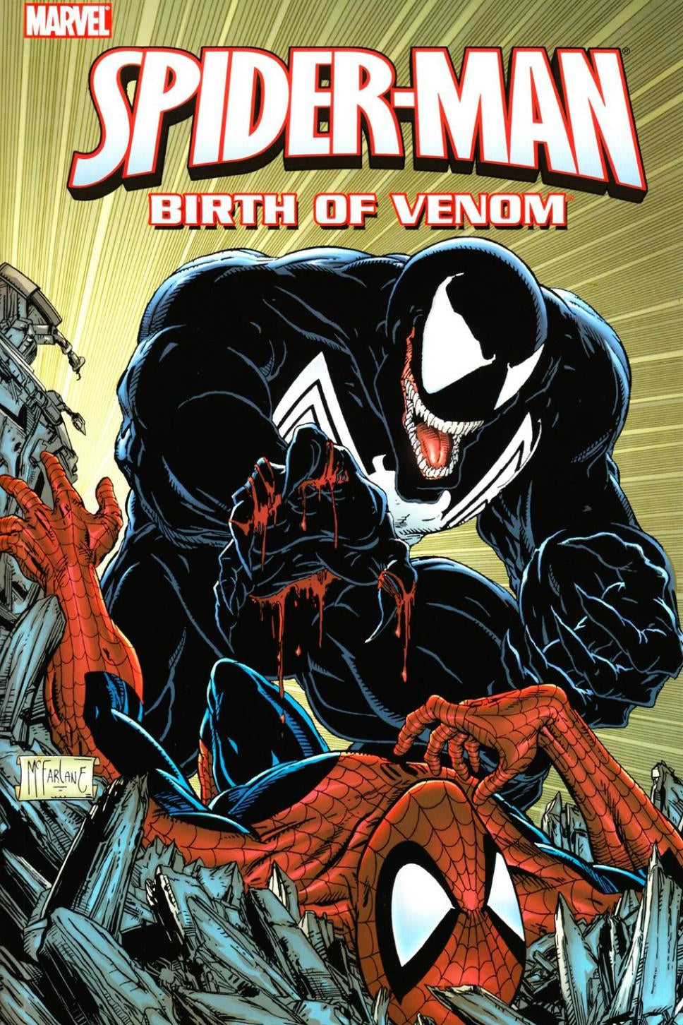 Use Dec218226 Spider-Man Birth of Venom TP