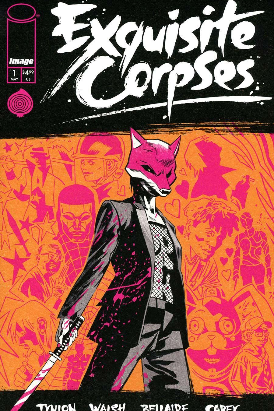 EXQUISITE CORPSES #1 CVR I MICHAEL WALSH FOIL SURPRISE VAR